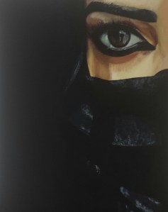 Schilderij gesluierd